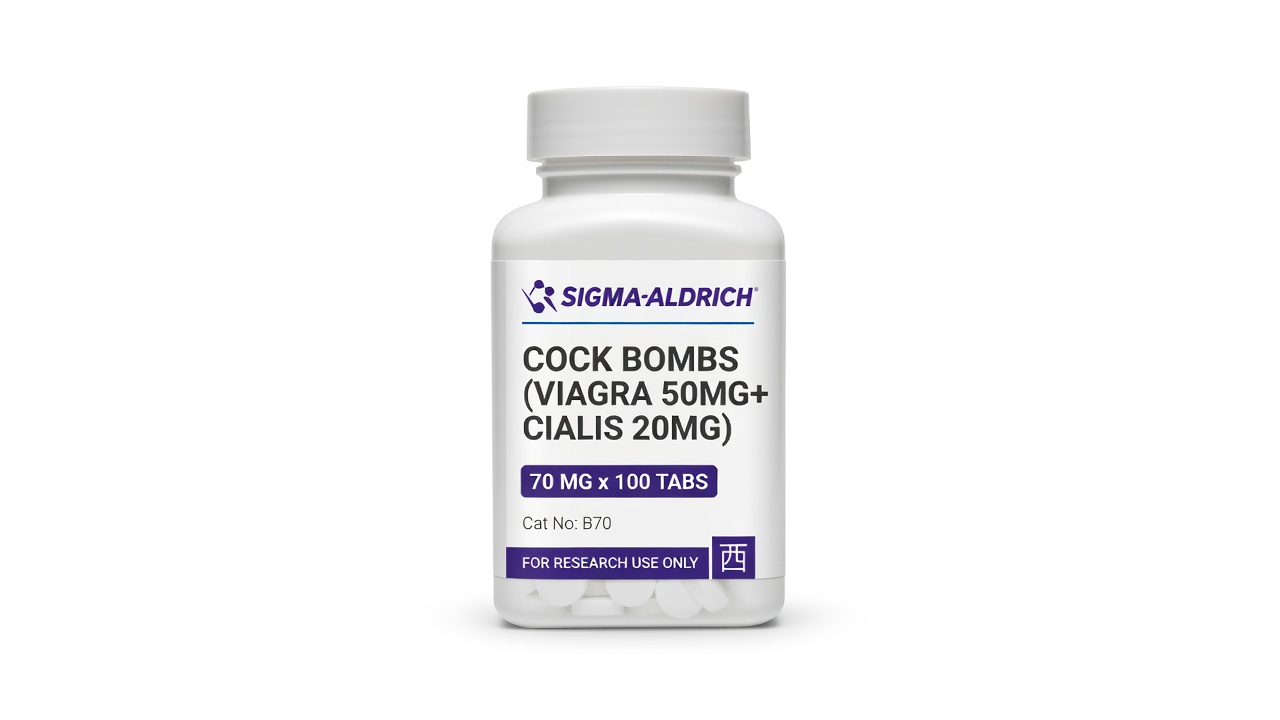 COCK BOMBS (Viagra 50mg + Cialis 20mg) product photo