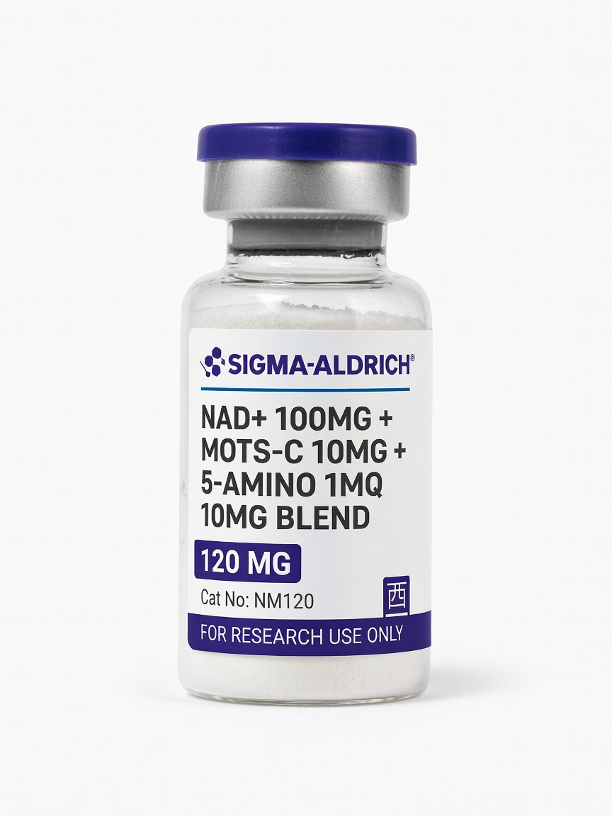 NAD+ 100mg + Mots-C 10mg + 5-Amino 1MQ 10mg Blend product photo