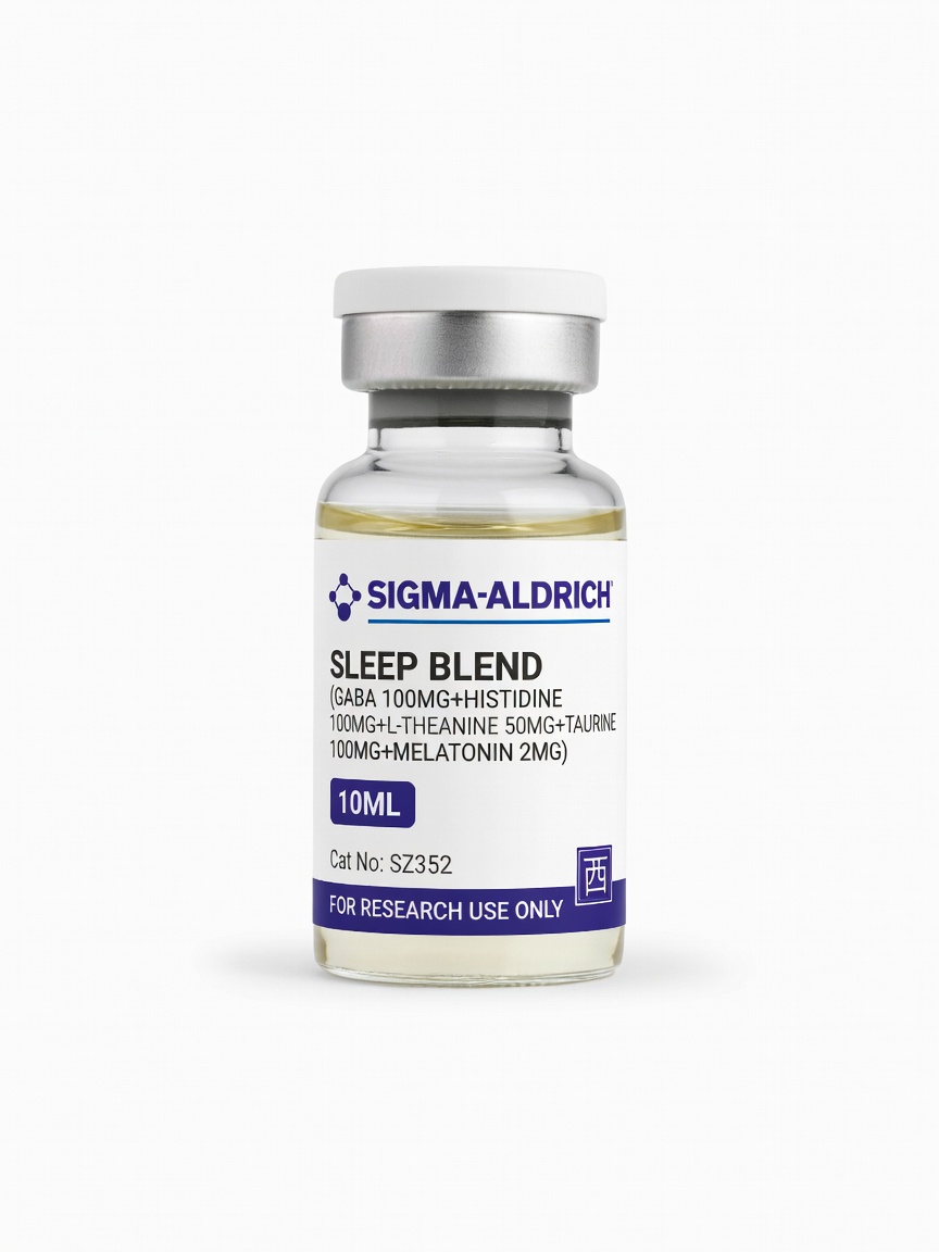 Sleep Blend (GABA 100mg+Histidine 100mg+L-Theanine 50mg+Taurine 100mg+Melatonin 2mg) product photo